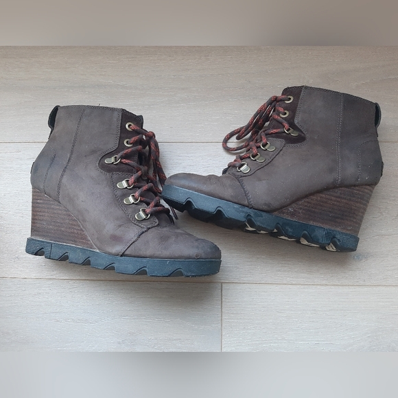 Sorel wedge ankle boots - Picture 2 of 5